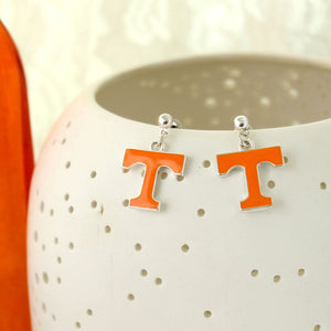 Tennessee Enamel Logo Earrings