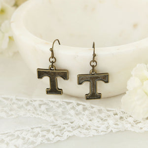 Tennessee Vintage Style Logo Earrings