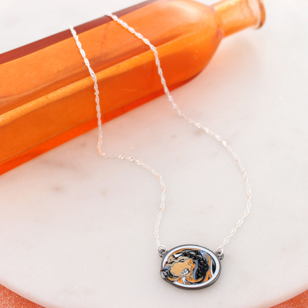 16” Tennessee Crystal Mascot Logo Necklace