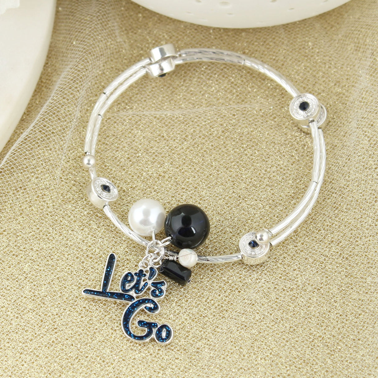 West Virginia Slogan Bracelet