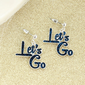 West Virginia Slogan Earrings