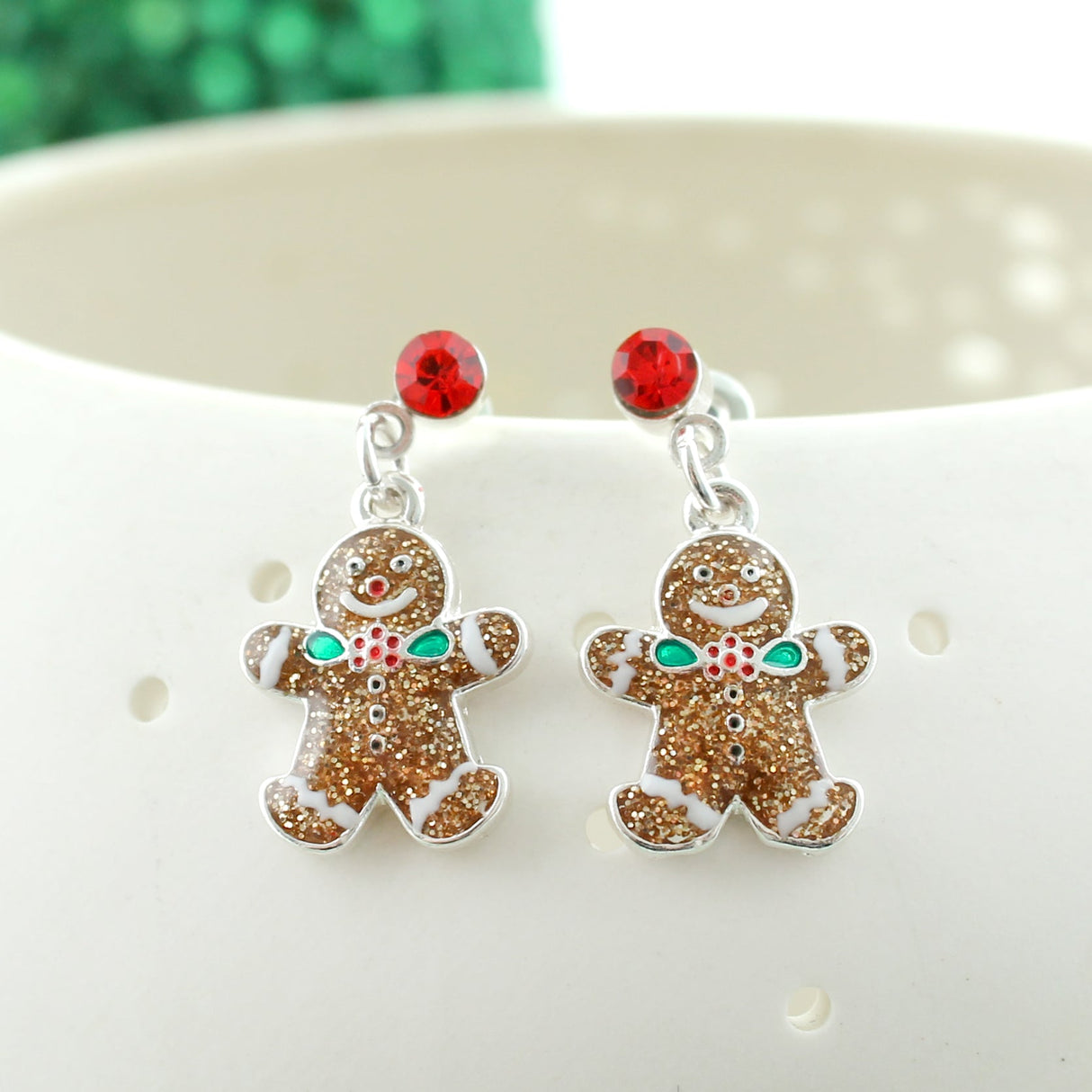 GIngerbread Man Earrings