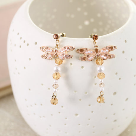 Spring Dragonfly Earrings