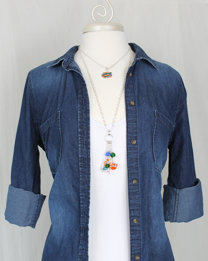 Florida Cluster Necklace