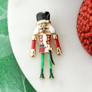 Dangle Nutcracker Pin/Pendant