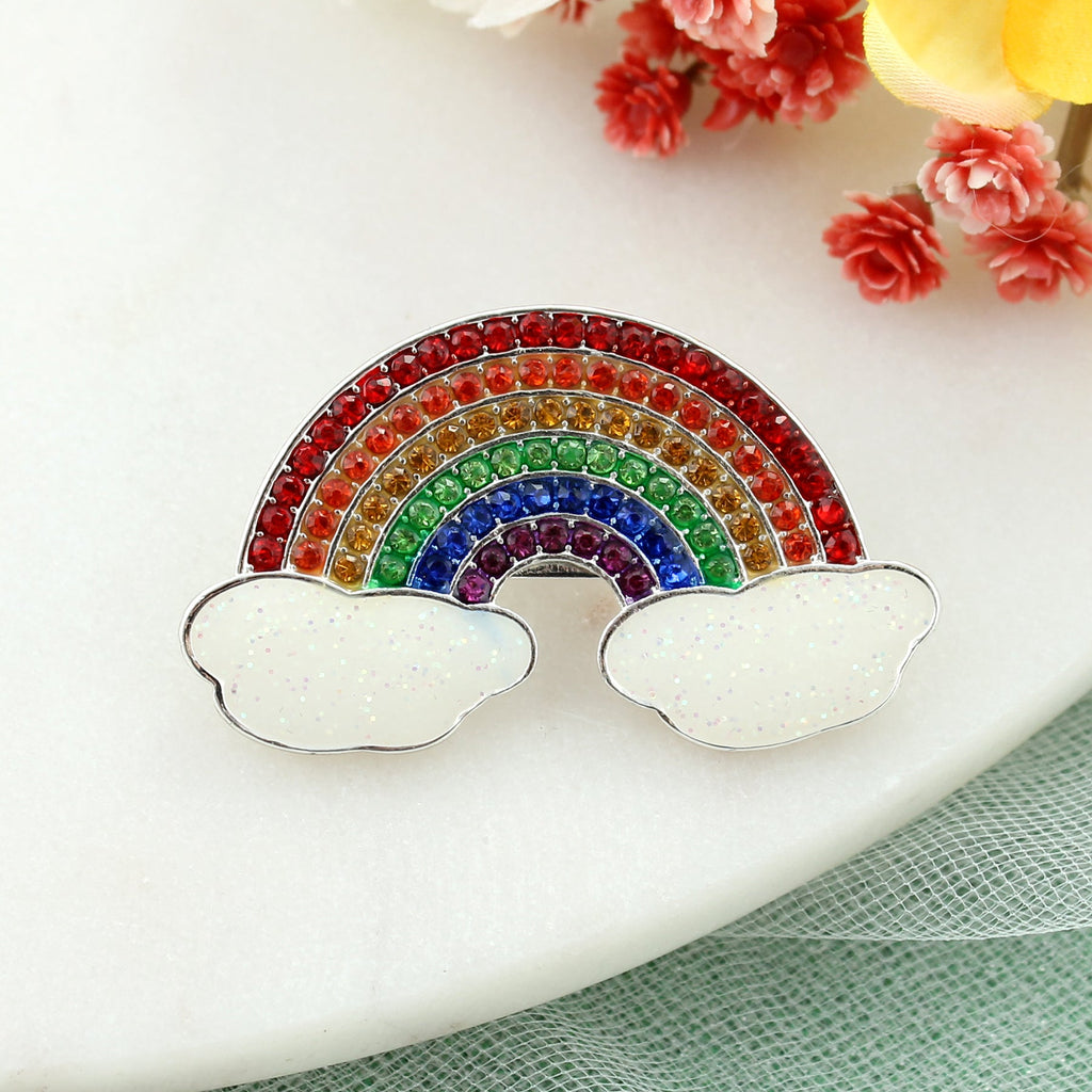 Crystal Rainbow Pin/Pendant