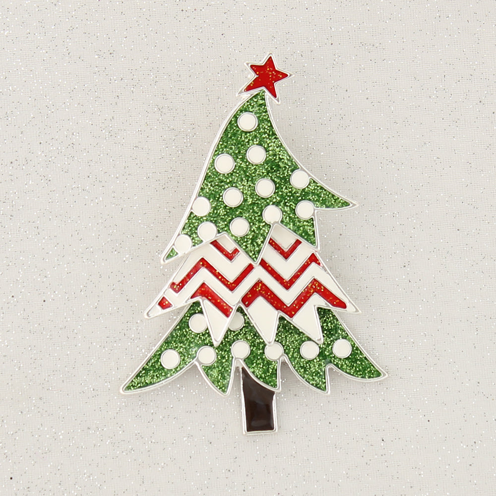 Whimsical Dangle Christmas Tree Pendant