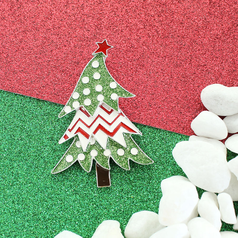 Christmas Tree With Glitter Foam Sheet