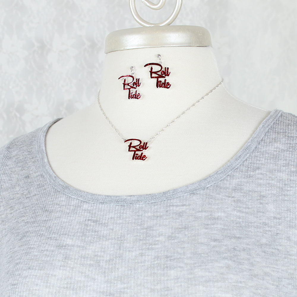 Alabama Slogan Necklace